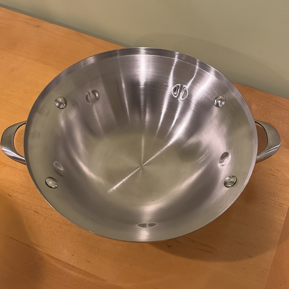 Calphalon #104 Stainless Steel Double Boiler Insert‎ Dual Handles